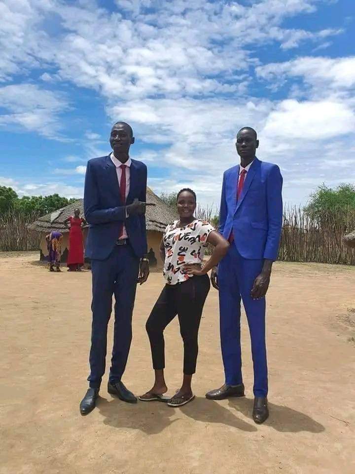 Tallest man in Africa is a Dinka Tribe